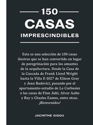 150 CASAS IMPRESCINDIBLES | 9788419043641 | GIGOU, JACINTHE | Llibreria Online de Banyoles | Comprar llibres en català i castellà online