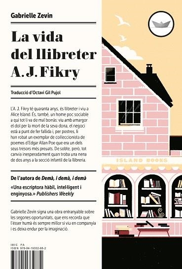 VIDA DEL LLIBRETER A.J. FIKRY, LA | 9788419332882 | ZEVIN, GABRIELLE | Llibreria L'Altell - Llibreria Online de Banyoles | Comprar llibres en català i castellà online - Llibreria de Girona