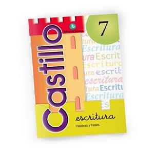 CUADERNO DE ESCRITURA – CASTILLO 7 PALABRAS Y FRASES – PRIMARIA | 9788486545703 | MARTÍ, ROSA M. | Llibreria Online de Banyoles | Comprar llibres en català i castellà online