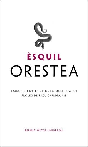 ORESTEA | 9788498594515 | ÈSQUIL | Llibreria L'Altell - Llibreria Online de Banyoles | Comprar llibres en català i castellà online - Llibreria de Girona