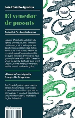 VENEDOR DE PASSATS, EL | 9788419332905 | AGUALUSA, JOSÉ EDUARDO | Llibreria L'Altell - Llibreria Online de Banyoles | Comprar llibres en català i castellà online - Llibreria de Girona