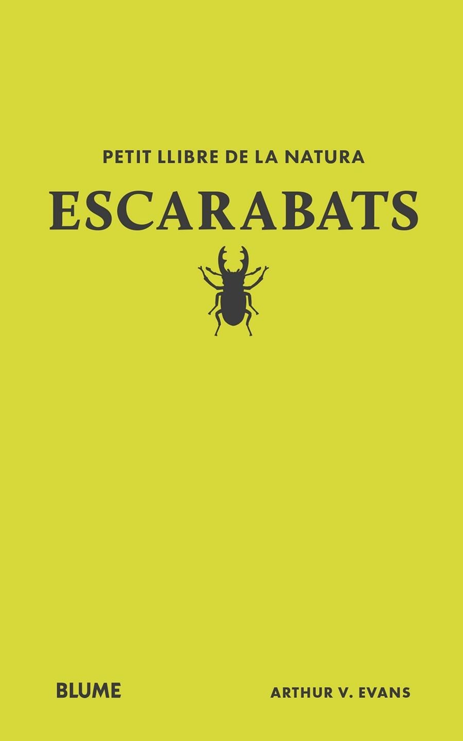 PETIT LLIBRE DE LA NATURA. ESCARABATS | 9788410268746 | EVANS, ARTHUR V | Llibreria Online de Banyoles | Comprar llibres en català i castellà online