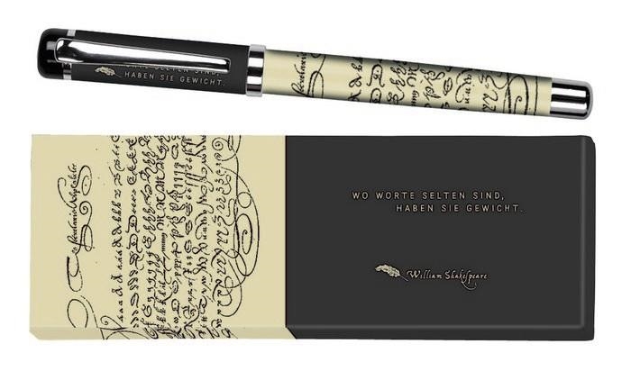 BOLÍGRAF ROLLER ESTAMPAT WILLIAM SHAKESPEARE | 4033477810441 | MOSES | Llibreria L'Altell - Llibreria Online de Banyoles | Comprar llibres en català i castellà online - Llibreria de Girona