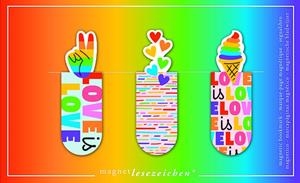 PUNTS DE LLIBRE MAGNÈTICS RAINBOW LOVE | 4033477311818 | MOSES | Llibreria Online de Banyoles | Comprar llibres en català i castellà online