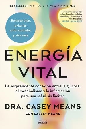 ENERGÍA VITAL | 9788449343537 | MEANS, CASEY/MEANS, CALLEY | Llibreria Online de Banyoles | Comprar llibres en català i castellà online