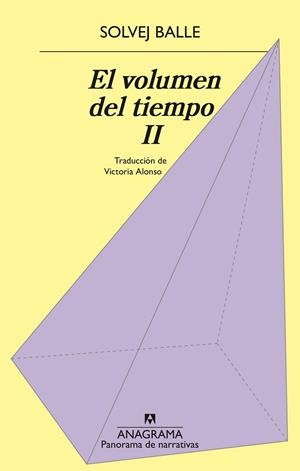 EL VOLUMEN DEL TIEMPO II | 9788433929655 | BALLE, SOLVEJ | Llibreria L'Altell - Llibreria Online de Banyoles | Comprar llibres en català i castellà online - Llibreria de Girona