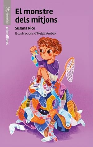 EL MONSTRE DELS MITJONS | 9788410302488 | SUSANA RICO | Llibreria L'Altell - Llibreria Online de Banyoles | Comprar llibres en català i castellà online - Llibreria de Girona