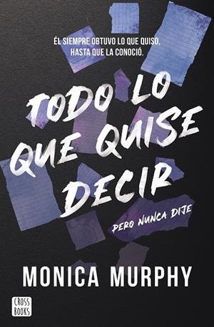 TODO LO QUE QUISE DECIR, PERO NUNCA DIJE | 9788408300793 | MURPHY, MONICA | Llibreria Online de Banyoles | Comprar llibres en català i castellà online