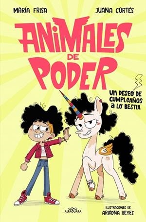 ANIMALES DE PODER 1 - UN DESEO DE CUMPLEAÑOS A LO BESTIA | 9788410190870 | FRISA, MARÍA/CORTÉS, JUANA | Llibreria Online de Banyoles | Comprar llibres en català i castellà online