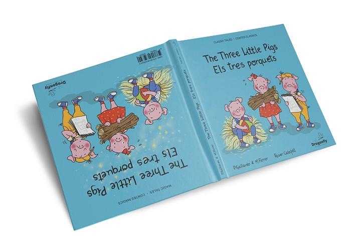 TRES PORQUETS / THE THREE LITTLE PIGS, ELS | 9788409659340 | GALLARDO SÁNCHEZ, PEDRO/CALAFELL I SERRA, ROSER | Llibreria Online de Banyoles | Comprar llibres en català i castellà online