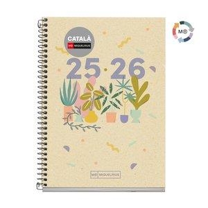 AGENDA ESCOLAR 25-26 MIQUELRIUS RECICLADA ACTIVA SETMANA VISTA ECOPLANTES | 8422593268636 | MIQUELRIUS | Llibreria Online de Banyoles | Comprar llibres en català i castellà online