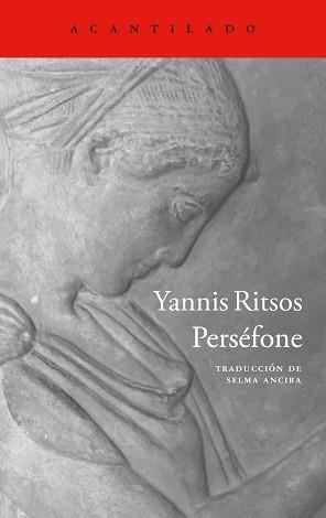 PERSÉFONE | 9788419958785 | RITSOS, YANNIS | Llibreria Online de Banyoles | Comprar llibres en català i castellà online
