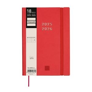 AGENDA 18 MESOS 2025-26 FINOCAM MARA INTERNACIONAL Y10 S/V VERTICAL VERMELLA | 8422952396758 | FINOCAM | Llibreria Online de Banyoles | Comprar llibres en català i castellà online
