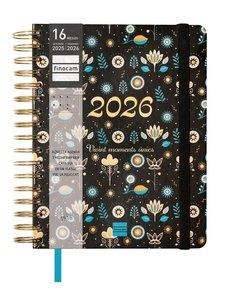 AGENDA 16 MESOS 2025-26 FINOCAM VITAE 1/4 S/V HORITZONTAL NEGRA | 8422952396932 | FINOCAM | Llibreria L'Altell - Llibreria Online de Banyoles | Comprar llibres en català i castellà online - Llibreria de Girona