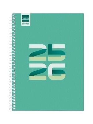 AGENDA 2025-26 FINOCAM GUAI 1/4 S/V HORITZONTAL VERDA | 8422952397892 | FINOCAM | Llibreria Online de Banyoles | Comprar llibres en català i castellà online