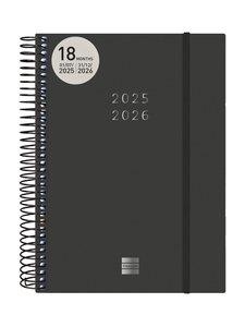 AGENDA 18 MESOS 2025-26 FINOCAM ESPIRAL INTERNACIONAL E10 2D/P NEGRA | 8422952397373 | FINOCAM | Llibreria Online de Banyoles | Comprar llibres en català i castellà online