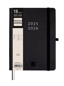 AGENDA 18 MESOS 2025-26 FINOCAM MÍNIMA INTERNACIONAL M5 S/V HORITZONTAL NEGRA | 8422952396666 | FINOCAM | Llibreria L'Altell - Llibreria Online de Banyoles | Comprar llibres en català i castellà online - Llibreria de Girona