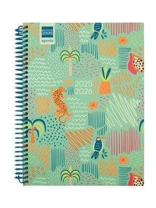 AGENDA 2025-26 FINOCAM DIVA 1/4 S/V HORITZONTAL SELVA | 8422952397632 | FINOCAM | Llibreria Online de Banyoles | Comprar llibres en català i castellà online