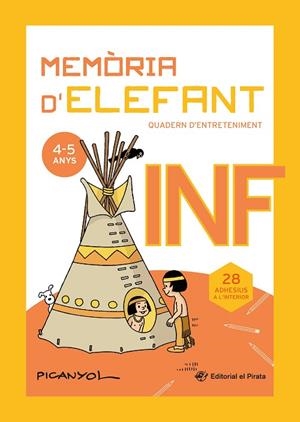 MEMÒRIA D'ELEFANT INFANTIL 4-5 ANYS | 9788419912343 | MARTÍNEZ PICANYOL, JOSEP LLUÍS | Llibreria Online de Banyoles | Comprar llibres en català i castellà online