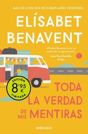TODA LA VERDAD DE MIS MENTIRAS | 9788466381208 | BENAVENT, ELÍSABET | Llibreria L'Altell - Llibreria Online de Banyoles | Comprar llibres en català i castellà online - Llibreria de Girona
