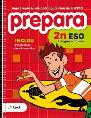 PREPARA 2N ESO LLENGUA CATALANA | 9788441235755 | ARMENGOL PONCE, MERITXELL; MOLAS, CARLA | Llibreria Online de Banyoles | Comprar llibres en català i castellà online