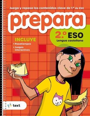 PREPARA 2N ESO LENGUA CASTELLANA | 9788441235793 | COSIALLS ESCRIBANO, PAULA | Llibreria Online de Banyoles | Comprar llibres en català i castellà online