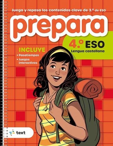 PREPARA 4T ESO LENGUA CASTELLANA | 9788441235816 | COSIALLS ESCRIBANO, PAULA | Llibreria L'Altell - Llibreria Online de Banyoles | Comprar llibres en català i castellà online - Llibreria de Girona
