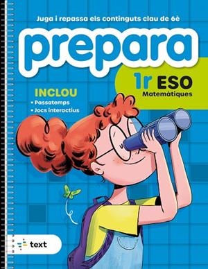 PREPARA 1R ESO MATEMÀTIQUES | 9788441235823 | DÍEZ SARDÀ, LLUÍS; MARTORELL I SABATÉ, EDUARD; MIQUEL I RIGUAL, JOAN | Llibreria Online de Banyoles | Comprar llibres en català i castellà online