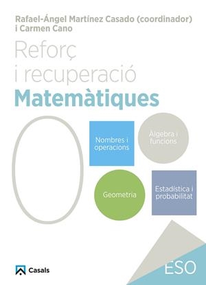 REFORÇ I RECUPERACIÓ. MATEMÀTIQUES 0 | 9788421882979 | CANO, CARMEN | Llibreria L'Altell - Llibreria Online de Banyoles | Comprar llibres en català i castellà online - Llibreria de Girona