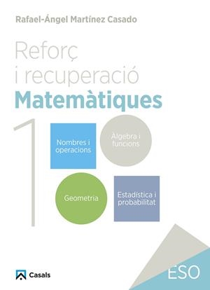 REFORÇ I RECUPERACIÓ. MATEMÀTIQUES 1 | 9788421882986 | MARTÍNEZ CASADO, RAFAEL-ÁNGEL | Llibreria Online de Banyoles | Comprar llibres en català i castellà online