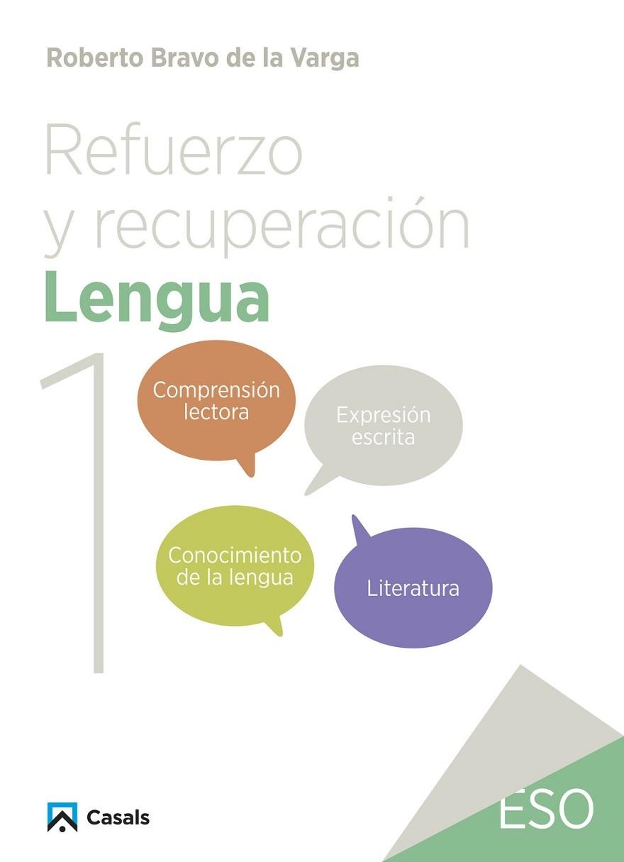 REFUERZO Y RECUPERACIÓN. LENGUA 1 | 9788421882931 | BRAVO DE LA VARGA, ROBERTO | Llibreria L'Altell - Llibreria Online de Banyoles | Comprar llibres en català i castellà online - Llibreria de Girona