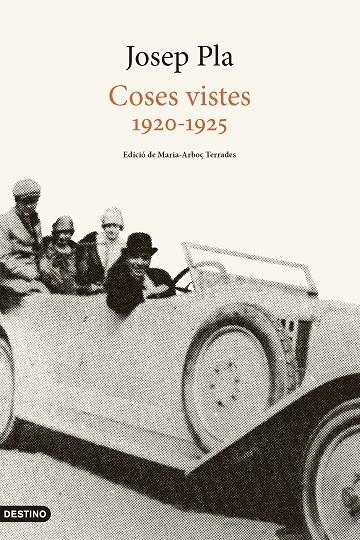 COSES VISTES | 9788419734259 | PLA, JOSEP | Llibreria Online de Banyoles | Comprar llibres en català i castellà online