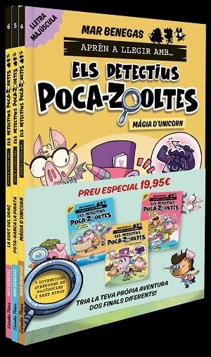 PACK APRÈN A LLEGIR AMB... ELS DETECTIUS POCA-ZOOLTES! 4,5 I 6 | 9791387782009 | BENEGAS, MAR | Llibreria Online de Banyoles | Comprar llibres en català i castellà online