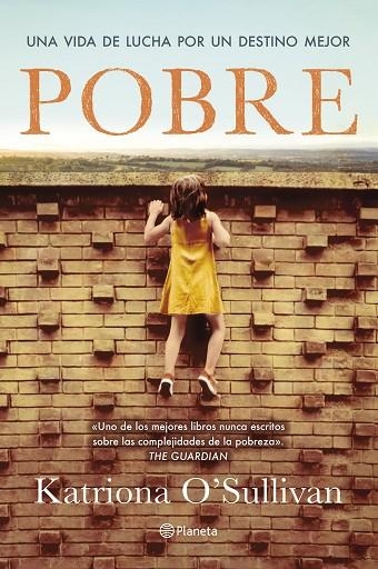 POBRE | 9788408304104 | O'SULLIVAN, KATRIONA | Llibreria L'Altell - Llibreria Online de Banyoles | Comprar llibres en català i castellà online - Llibreria de Girona