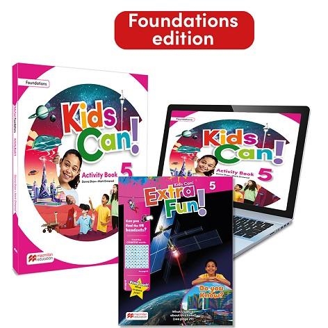 KIDS CAN!  FOUNDATIONS 5 ACTIVITY BOOK, EXTRAFUN & PUPIL'S APP: CON ACCESO A LA | 9781035126880 | SHAW, DONNA/OMEROD, MARK | Llibreria L'Altell - Llibreria Online de Banyoles | Comprar llibres en català i castellà online - Llibreria de Girona