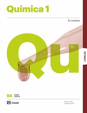 QUÍMICA 1 BA LOMLOE | 9788421874516 | CONTRA CARNÉ, ELISABET/COMPTE VILÀ, MARIA PILAR | Llibreria Online de Banyoles | Comprar llibres en català i castellà online