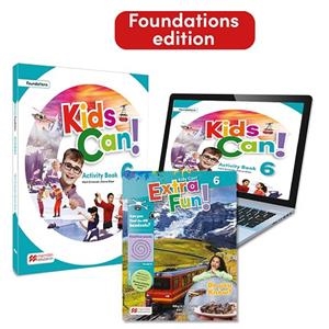 KIDS CAN!  FOUNDATIONS 6 ACTIVITY BOOK, EXTRAFUN & PUPIL'S APP: CON ACCESO A LA | 9781035127412 | SHAW, DONNA/OMEROD, MARK | Llibreria Online de Banyoles | Comprar llibres en català i castellà online