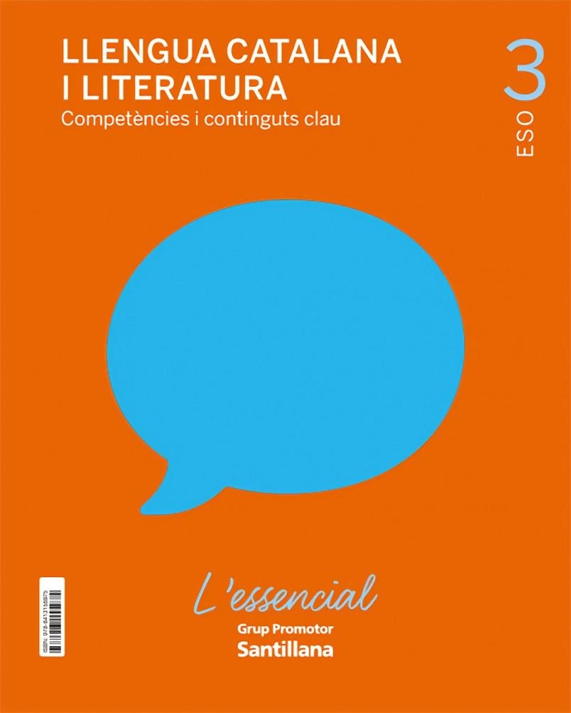 3SEC LLENGUA I LIT CATA L'ESSENCIAL ED21 | 9788413155975 | AAVV | Llibreria Online de Banyoles | Comprar llibres en català i castellà online