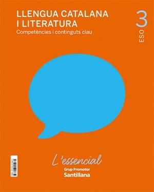3SEC LLENGUA I LIT CATA L'ESSENCIAL ED21 | 9788413155975 | AAVV | Llibreria Online de Banyoles | Comprar llibres en català i castellà online