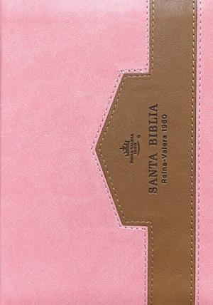BIBLIA REINA VALERA 60 BOLSILLO I/PIEL ELEGANTE ROSA/CAFÉ CON CIERRE/ÍNDICE | 9788885165465 | AAVV | Llibreria Online de Banyoles | Comprar llibres en català i castellà online