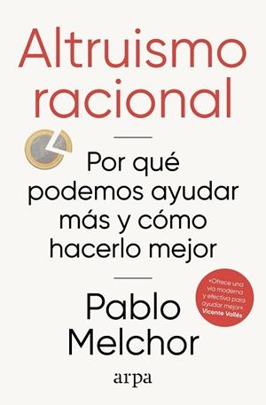 ALTRUISMO RACIONAL | 9788410313972 | MELCHOR, PABLO | Llibreria Online de Banyoles | Comprar llibres en català i castellà online