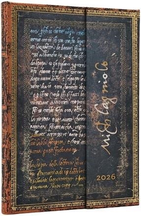 AGENDA 12 MESOS PAPERBLANKS MICHELANGELO CALIGRAFIA MIDI HORITZONTAL | 9780349712697 | Llibreria Online de Banyoles | Comprar llibres en català i castellà online