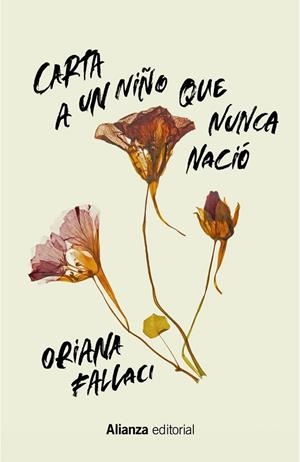 CARTA A UN NIÑO QUE NUNCA NACIÓ | 9791370090340 | FALLACI, ORIANA | Llibreria L'Altell - Llibreria Online de Banyoles | Comprar llibres en català i castellà online - Llibreria de Girona