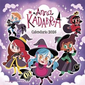 CALENDARIO ANNA KADABRA 2026 | 9788448044855 | MAÑAS, PEDRO/SIERRA LISTÓN, DAVID | Llibreria L'Altell - Llibreria Online de Banyoles | Comprar llibres en català i castellà online - Llibreria de Girona