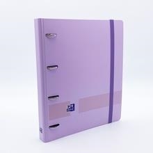 CARPESÀ D'ANELLES + RECANVI FULLS A4 TAPA DE POLYFOAM MALVA | 8427291036235 | OXFORD | Llibreria Online de Banyoles | Comprar llibres en català i castellà online