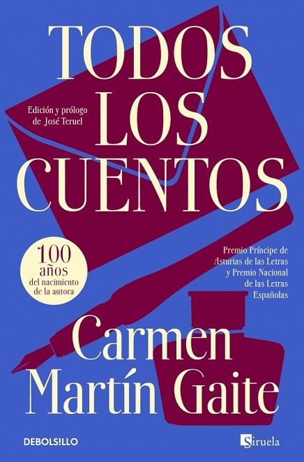 TODOS LOS CUENTOS | 9788466381826 | MARTÍN GAITE, CARMEN | Llibreria L'Altell - Llibreria Online de Banyoles | Comprar llibres en català i castellà online - Llibreria de Girona