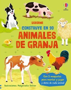 CONSTRUYE EN 3D ANIMALES DE GRANJA | 9781836064794 | WHEATLEY, ABIGAIL | Llibreria Online de Banyoles | Comprar llibres en català i castellà online
