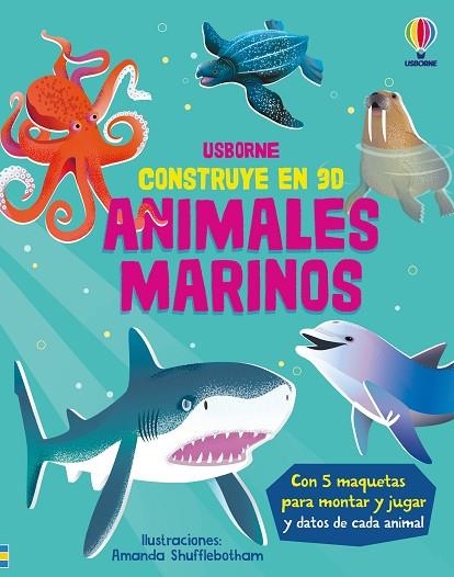 CONSTRUYE EN 3D ANIMALES MARINOS | 9781836064800 | WHEATLEY, ABIGAIL | Llibreria L'Altell - Llibreria Online de Banyoles | Comprar llibres en català i castellà online - Llibreria de Girona