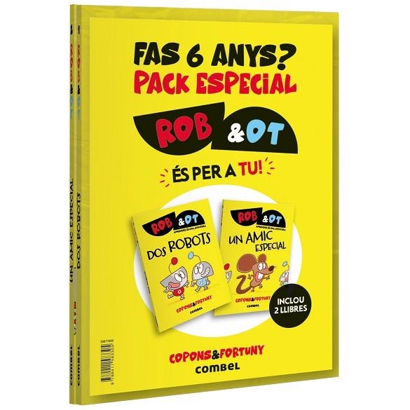 PACK ROB&OT (1 I 2) | 9788411583305 | COPONS RAMON, JAUME/COPONS RAMON, JAUME | Llibreria L'Altell - Llibreria Online de Banyoles | Comprar llibres en català i castellà online - Llibreria de Girona