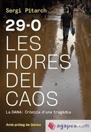 29-O LES HORES DEL CAOS | 9788413588155 | SERGI PITARCH | Llibreria L'Altell - Llibreria Online de Banyoles | Comprar llibres en català i castellà online - Llibreria de Girona